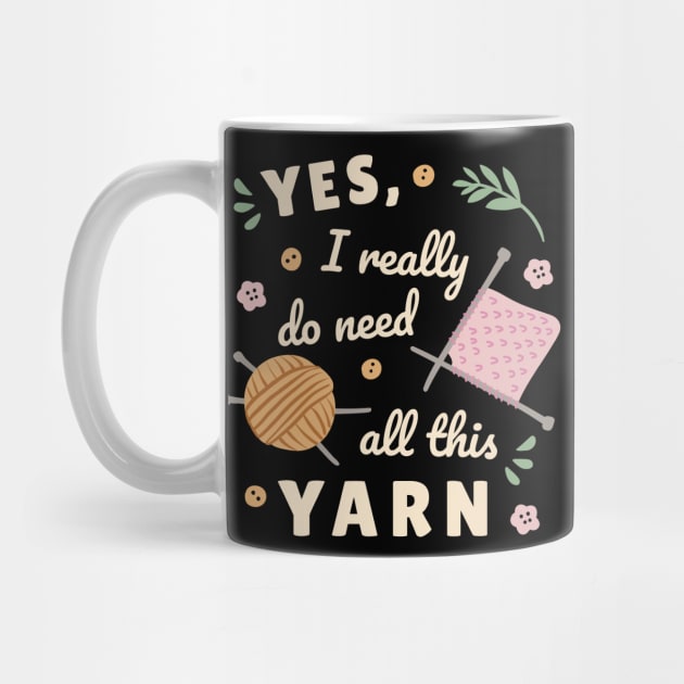 Need yarn knitting by MARCHY